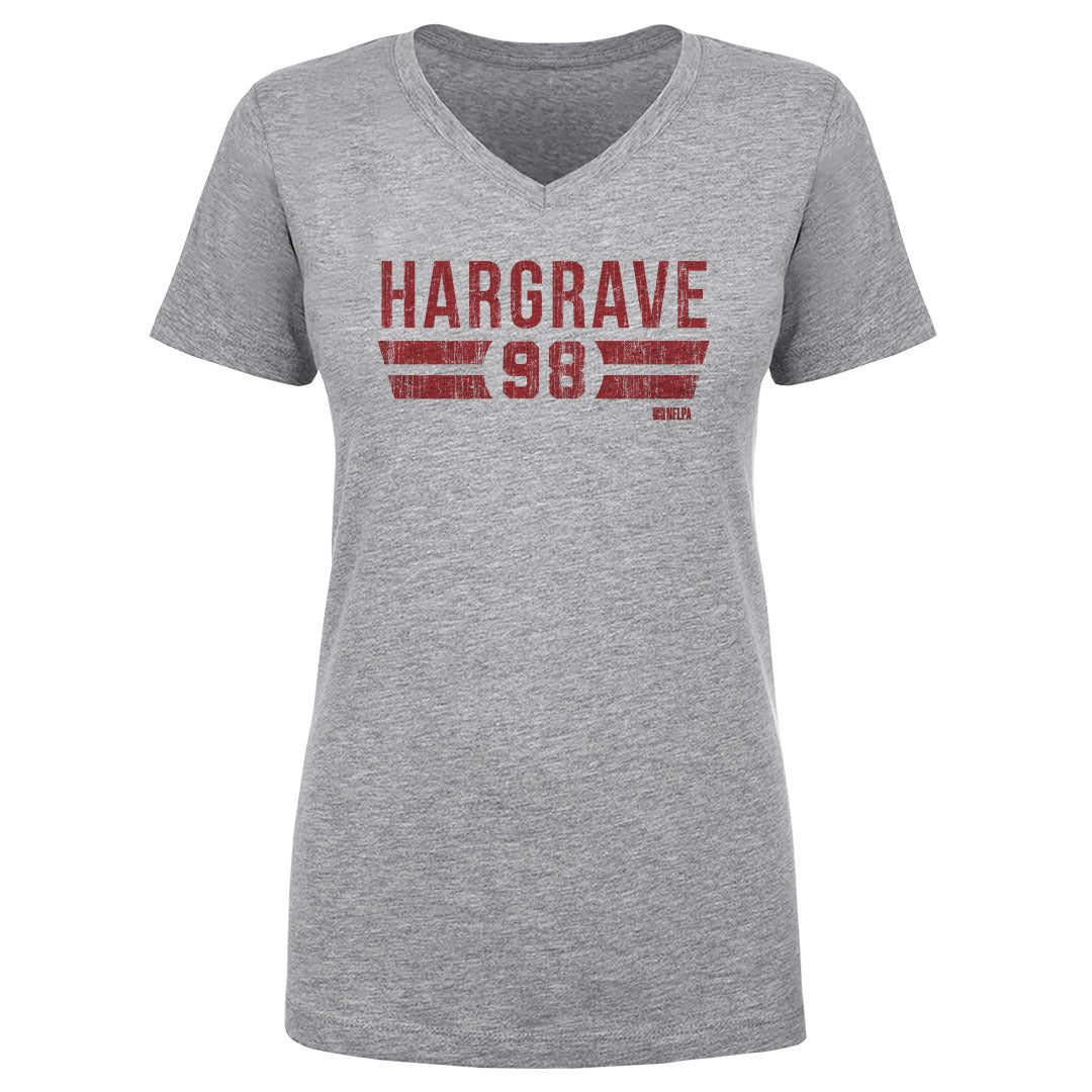 Javon Hargrave Women&#39;s V-Neck T-Shirt | 500 LEVEL