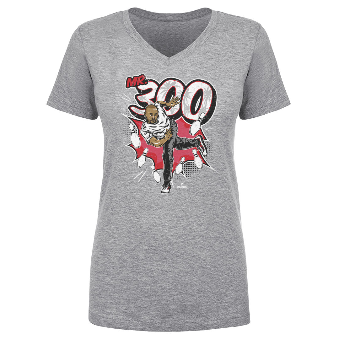 Mookie Betts Women&#39;s V-Neck T-Shirt | 500 LEVEL