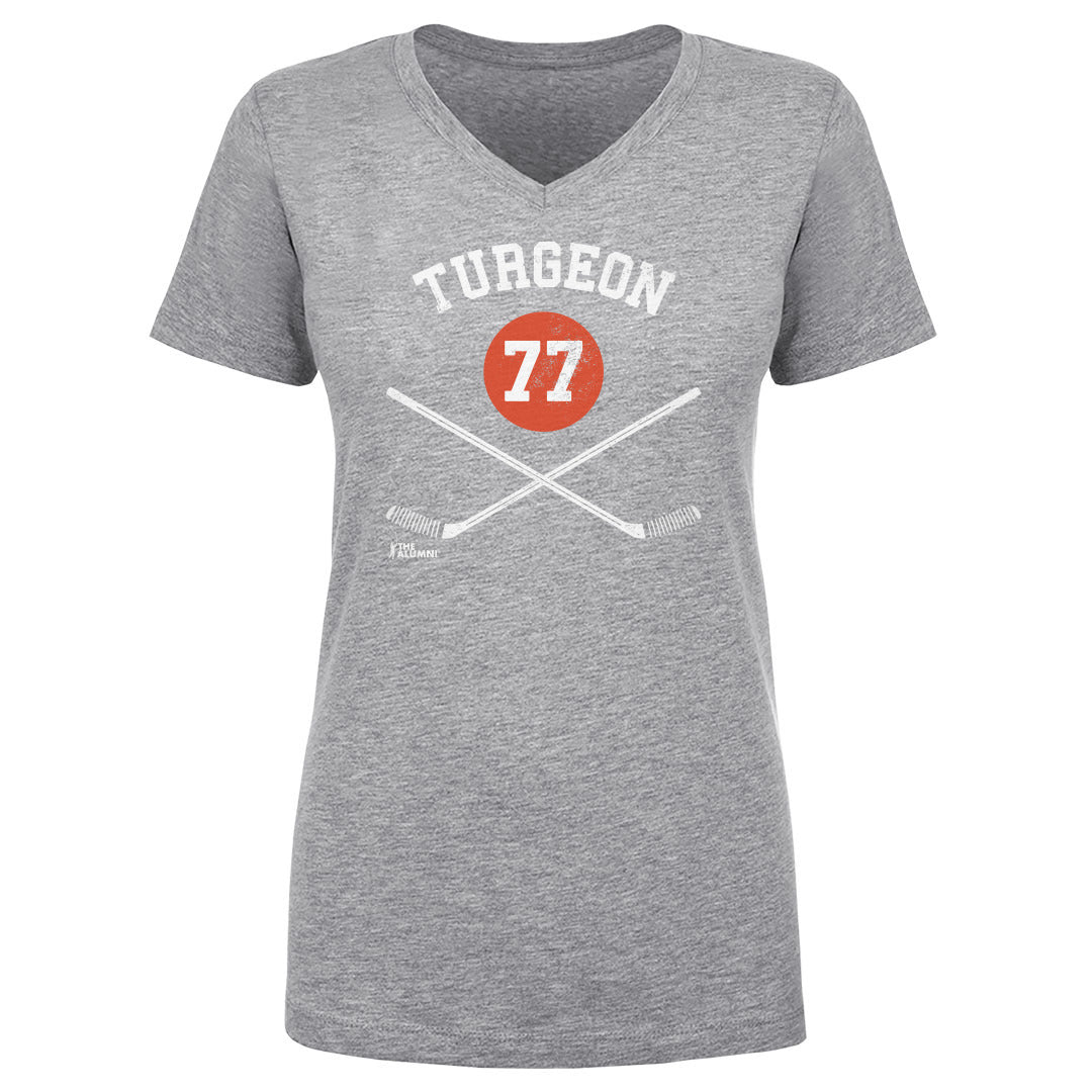 Pierre Turgeon Women&#39;s V-Neck T-Shirt | 500 LEVEL