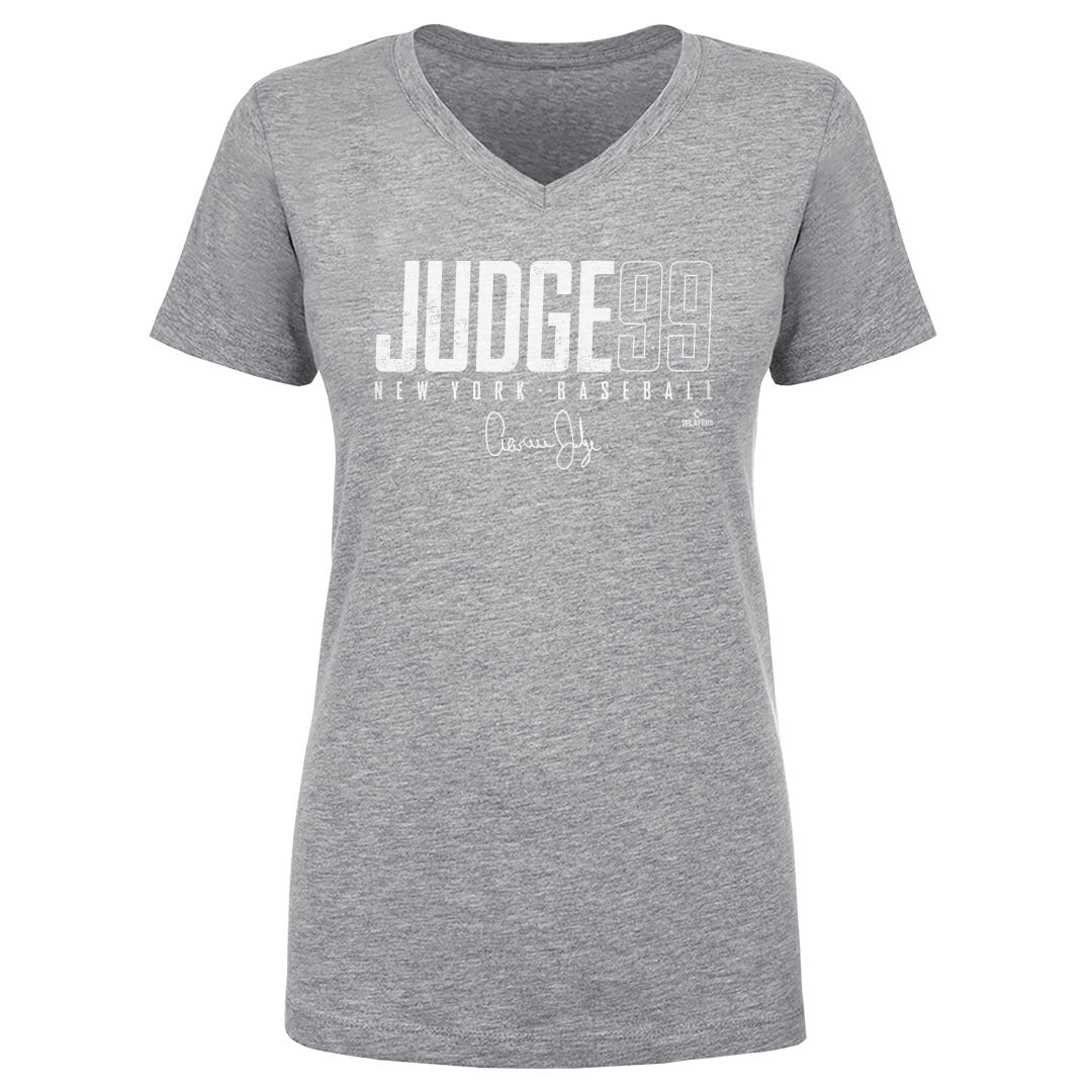 Aaron Judge Women&#39;s V-Neck T-Shirt | 500 LEVEL