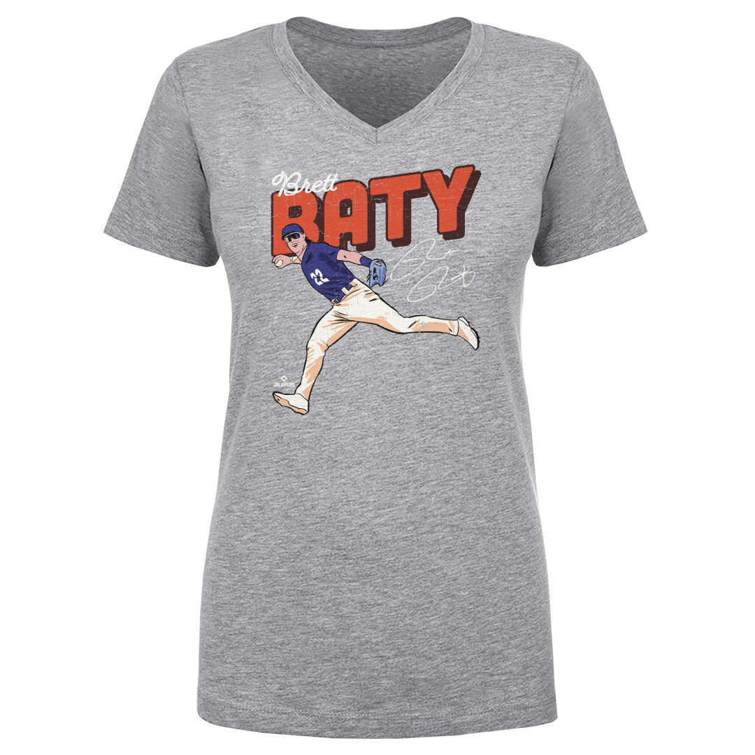 Brett Baty Women&#39;s V-Neck T-Shirt | 500 LEVEL