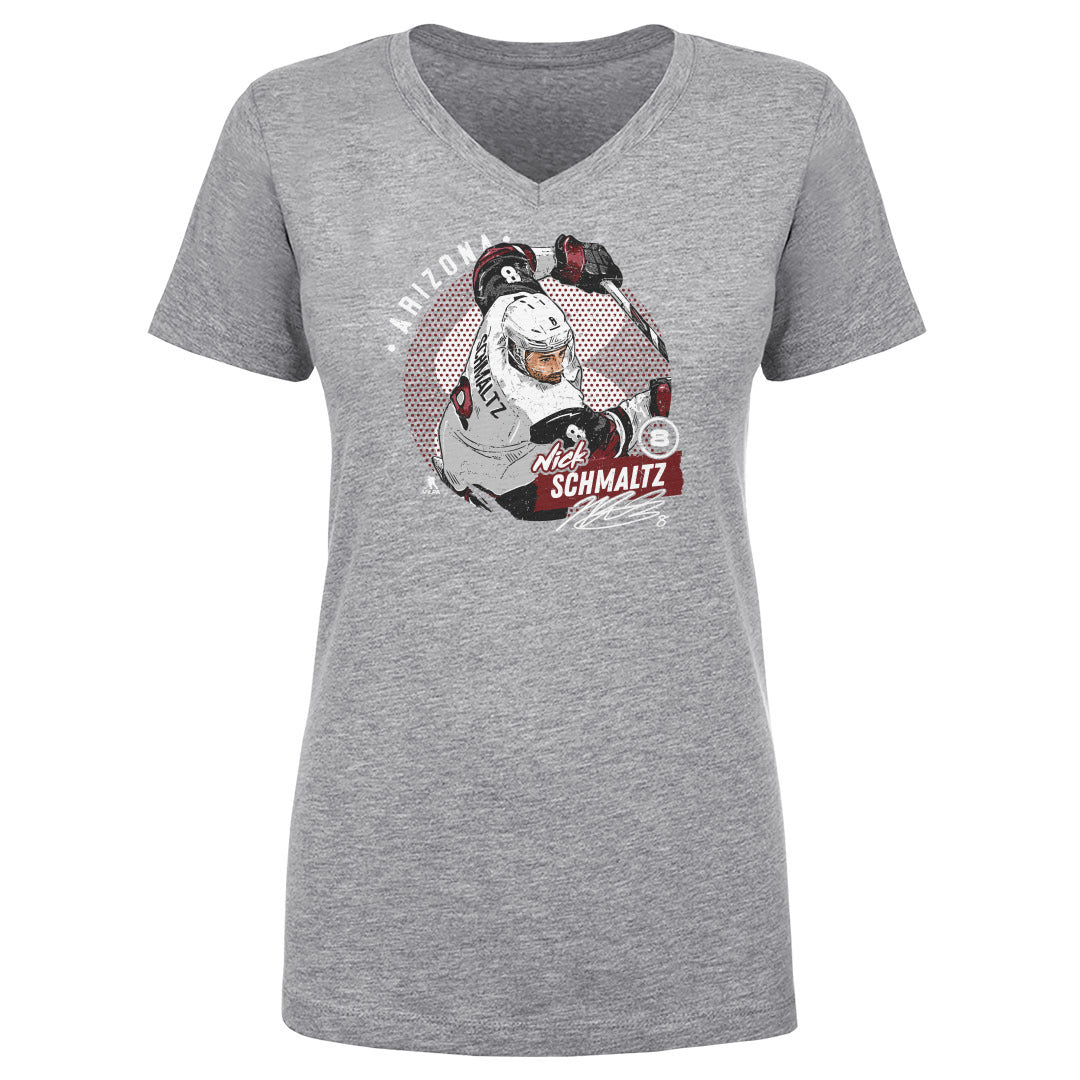 Nick Schmaltz Women&#39;s V-Neck T-Shirt | 500 LEVEL