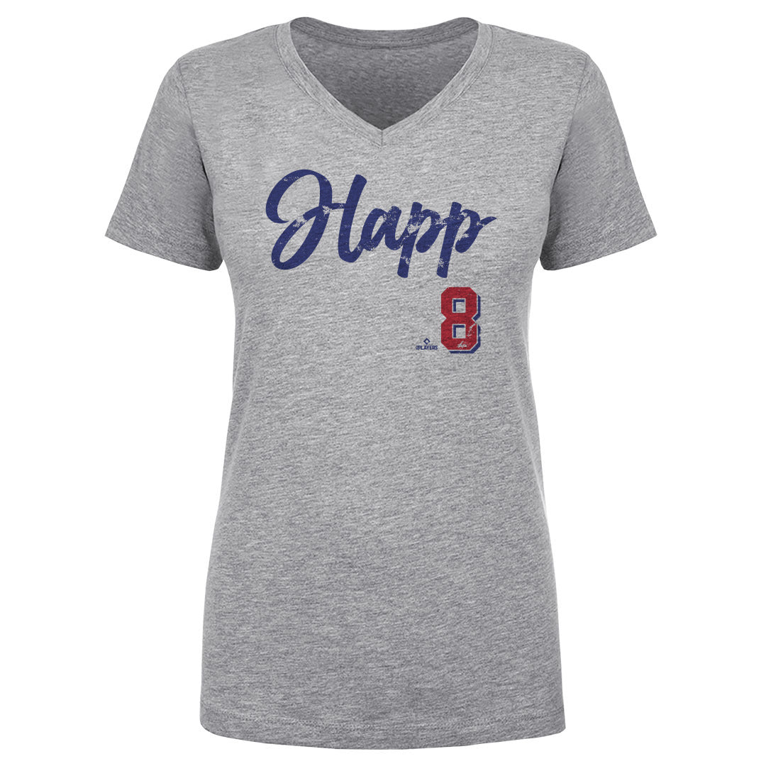 Ian Happ Women&#39;s V-Neck T-Shirt | 500 LEVEL