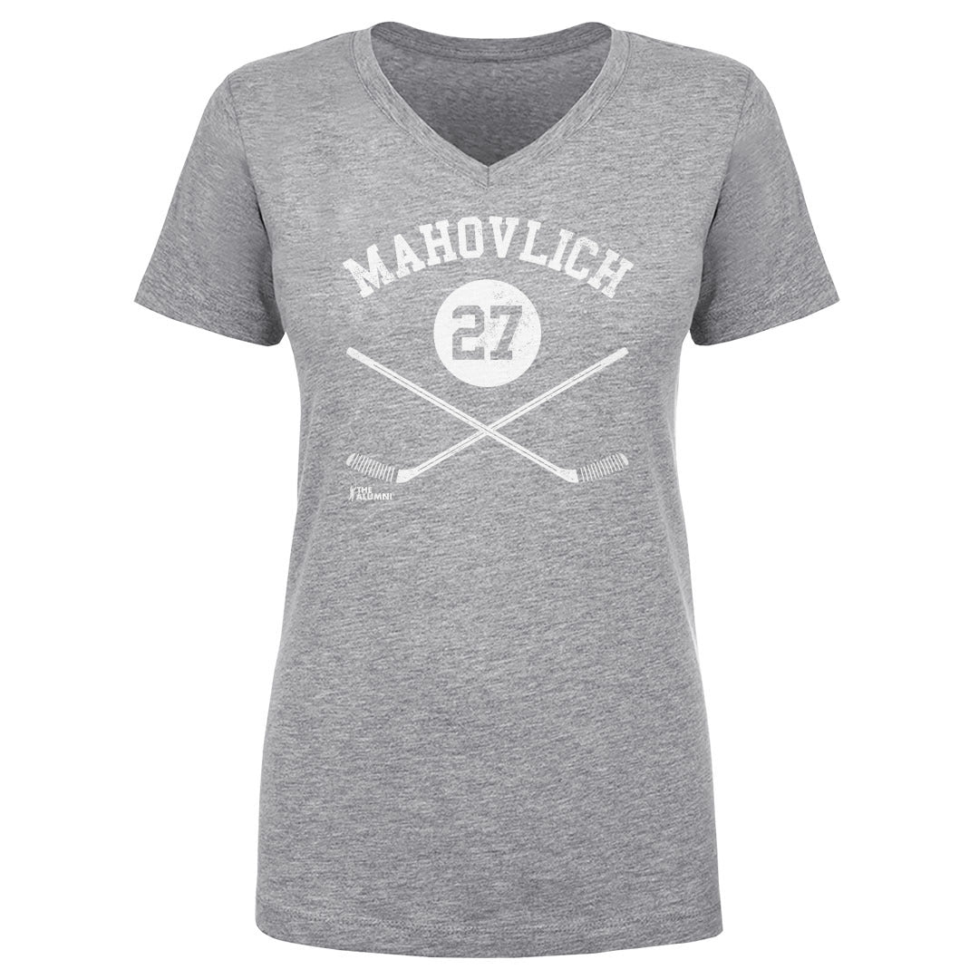 Frank Mahovlich Women&#39;s V-Neck T-Shirt | 500 LEVEL