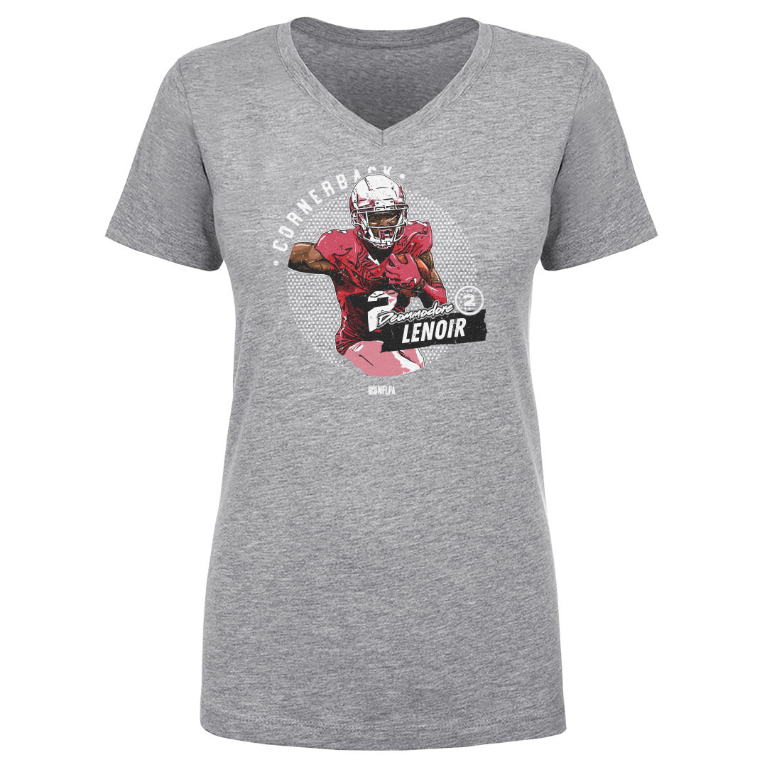 Deommodore Lenoir Women&#39;s V-Neck T-Shirt | 500 LEVEL