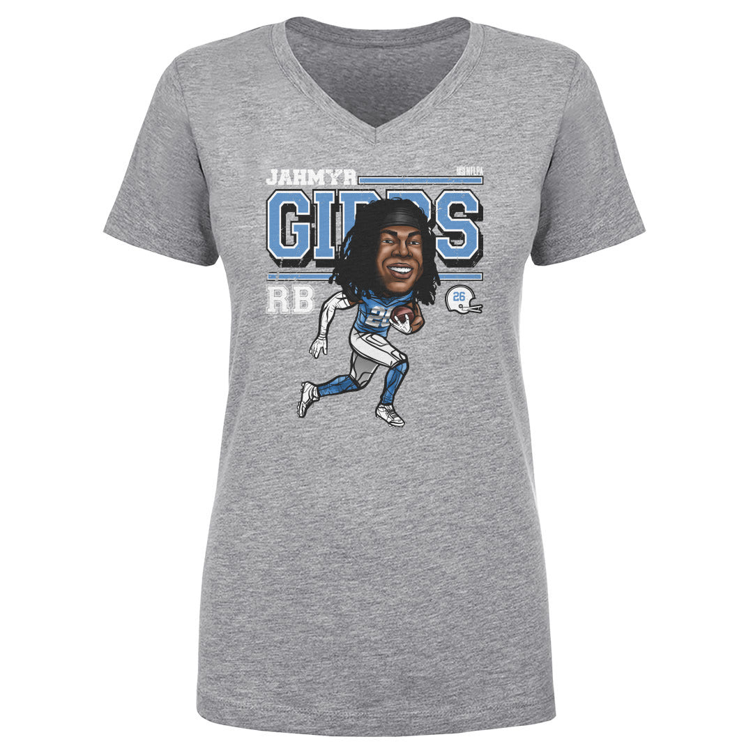 Jahmyr Gibbs Women&#39;s V-Neck T-Shirt | 500 LEVEL