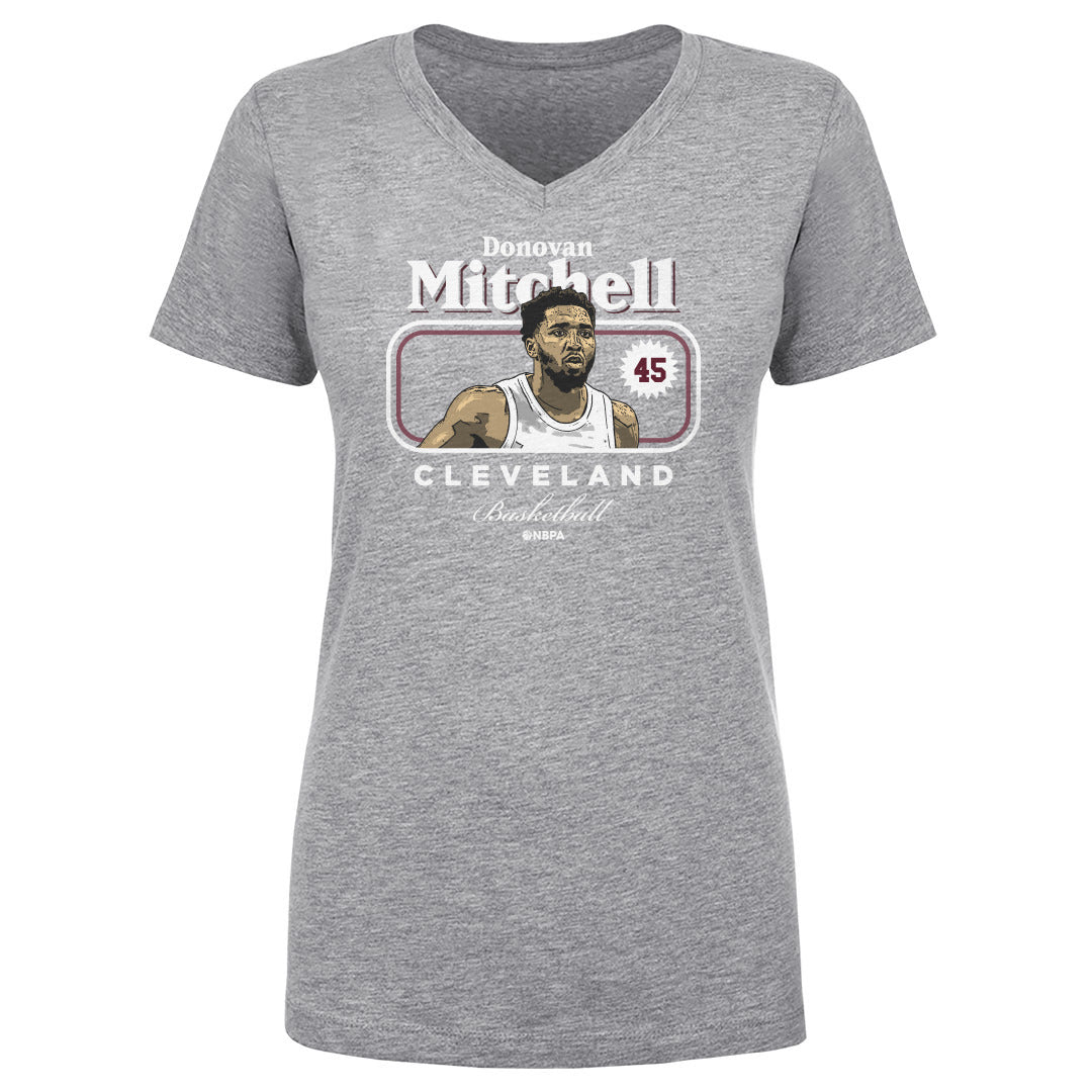 Donovan Mitchell Women&#39;s V-Neck T-Shirt | 500 LEVEL