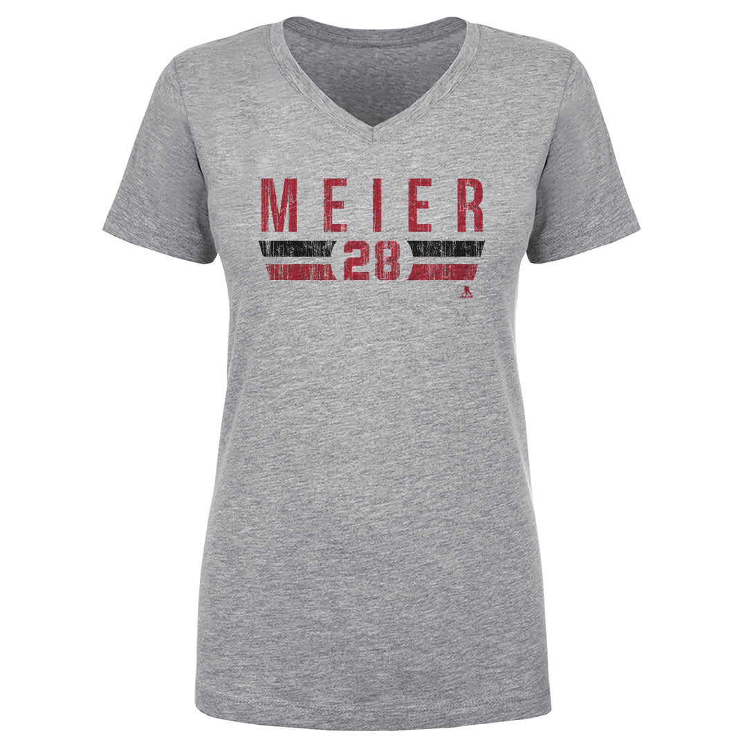 Timo Meier Women&#39;s V-Neck T-Shirt | 500 LEVEL