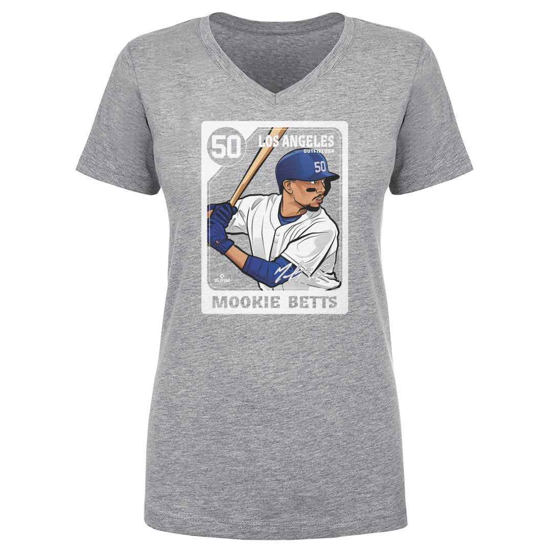 Mookie Betts Women&#39;s V-Neck T-Shirt | 500 LEVEL