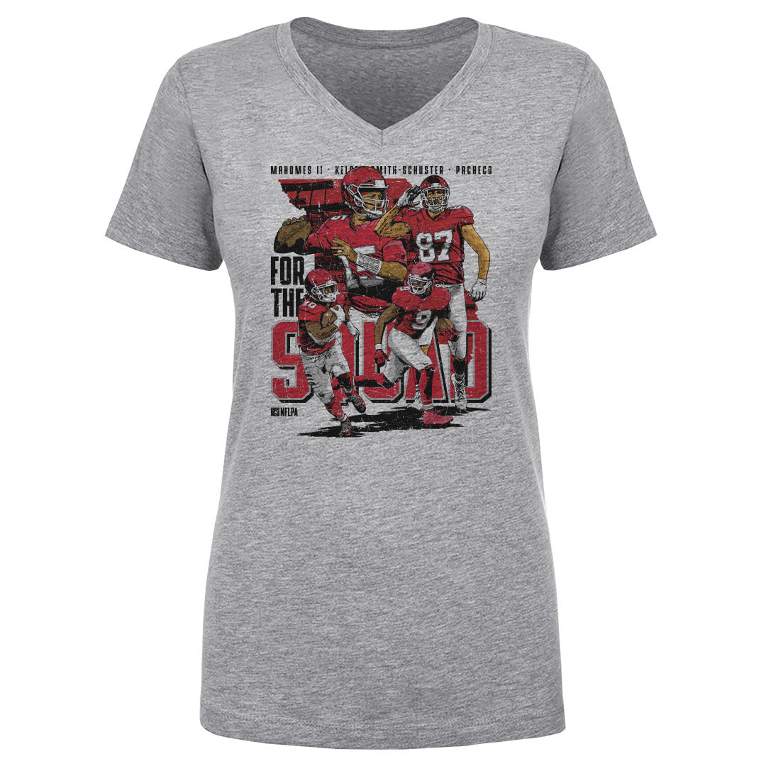 Patrick Mahomes Women&#39;s V-Neck T-Shirt | 500 LEVEL