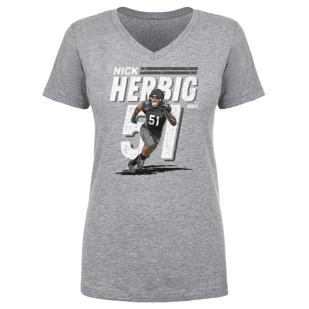 Nick Herbig Women&#39;s V-Neck T-Shirt | 500 LEVEL