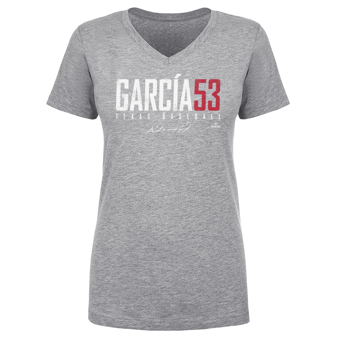 Adolis Garcia Women&#39;s V-Neck T-Shirt | 500 LEVEL