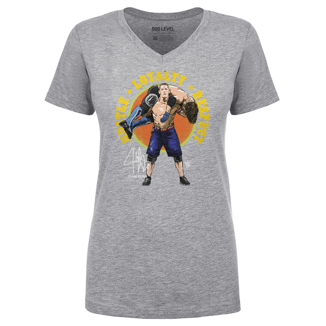 John Cena Women&#39;s V-Neck T-Shirt | 500 LEVEL