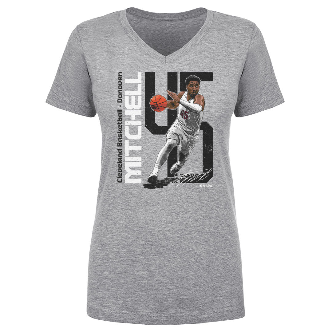 Donovan Mitchell Women&#39;s V-Neck T-Shirt | 500 LEVEL