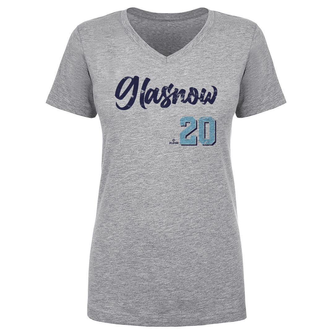 Tyler Glasnow Women&#39;s V-Neck T-Shirt | 500 LEVEL