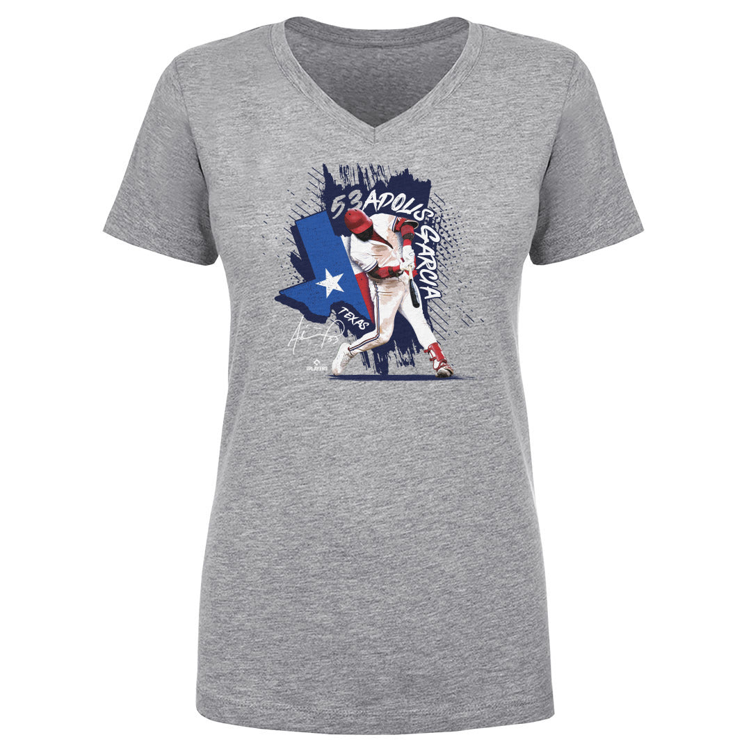 Adolis Garcia Women&#39;s V-Neck T-Shirt | 500 LEVEL