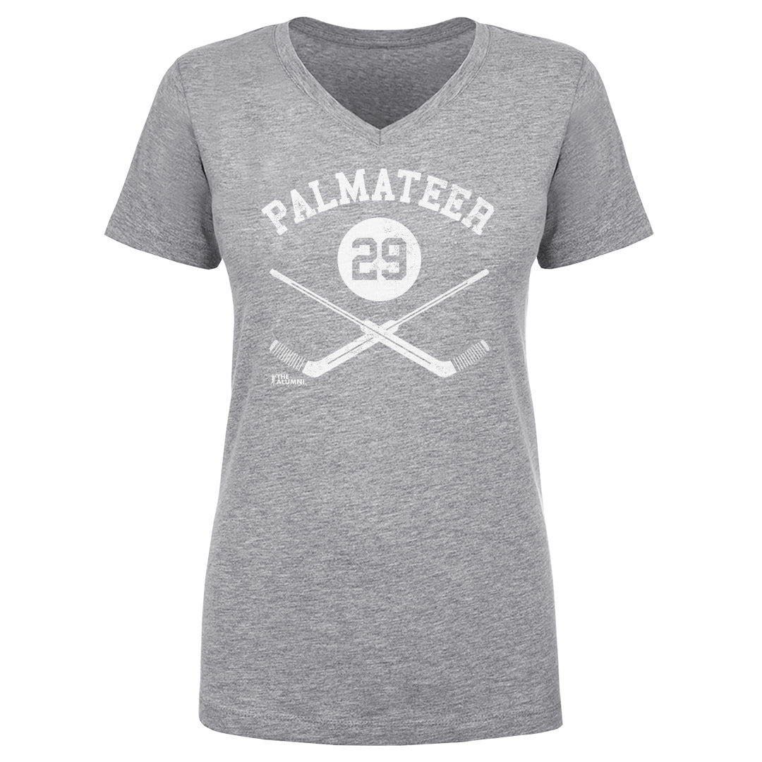 Mike Palmateer Women&#39;s V-Neck T-Shirt | 500 LEVEL