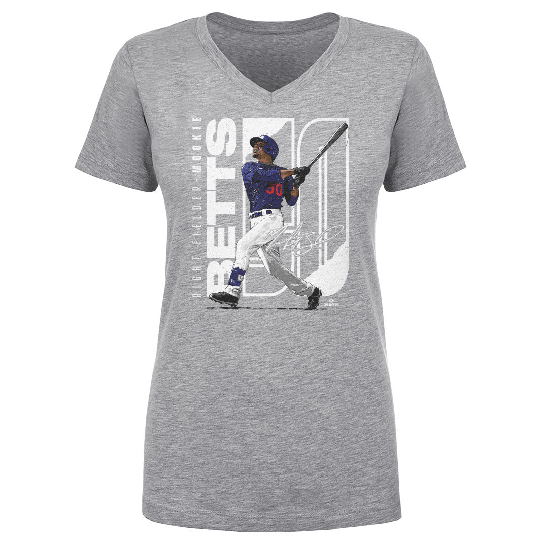 Mookie Betts Women&#39;s V-Neck T-Shirt | 500 LEVEL