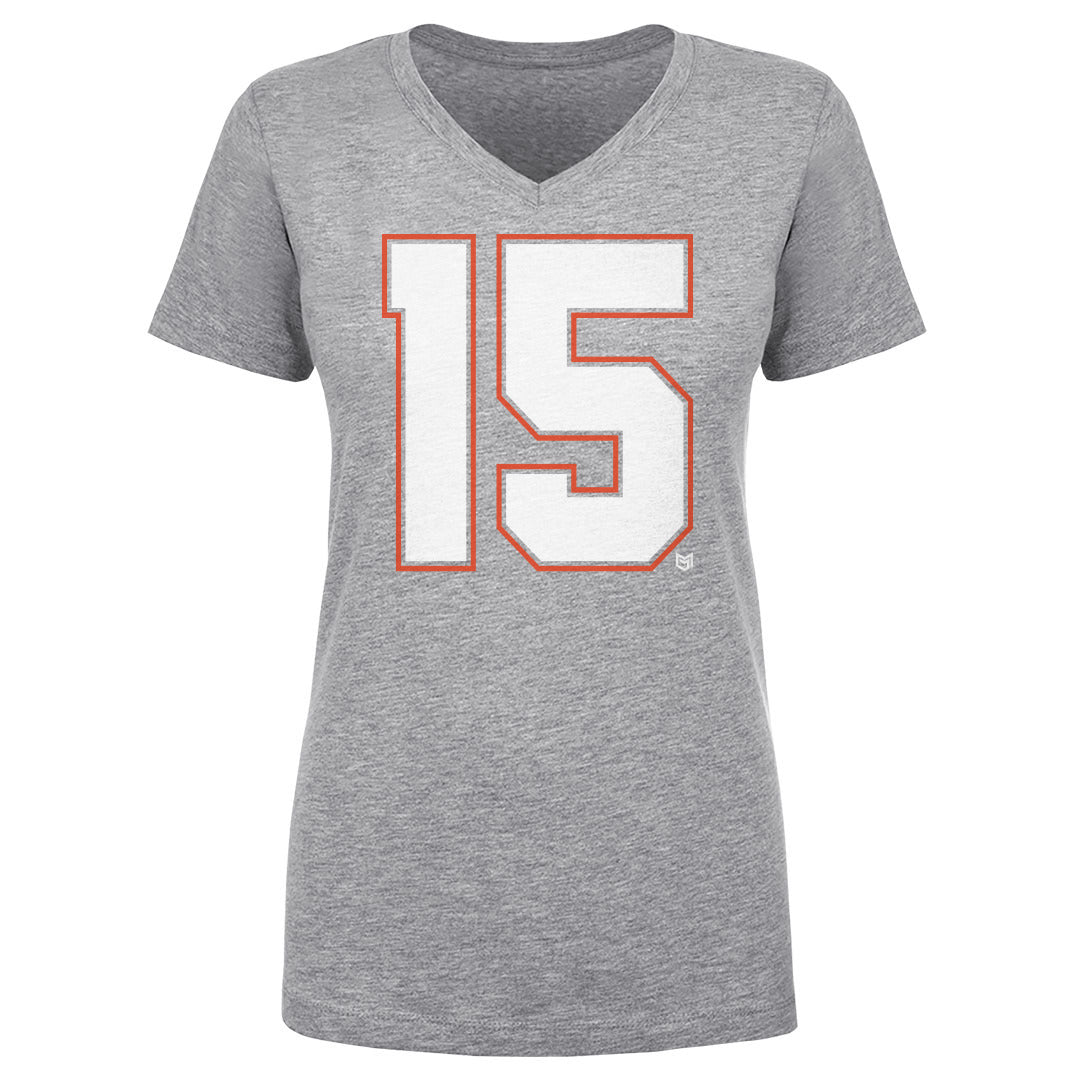 Graham Mertz Women&#39;s V-Neck T-Shirt | 500 LEVEL