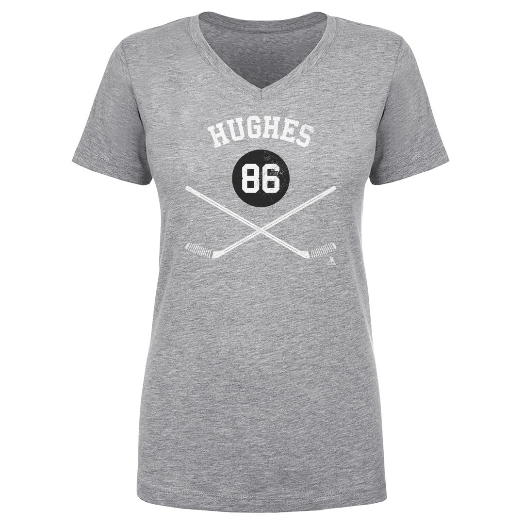 Jack Hughes Women&#39;s V-Neck T-Shirt | 500 LEVEL