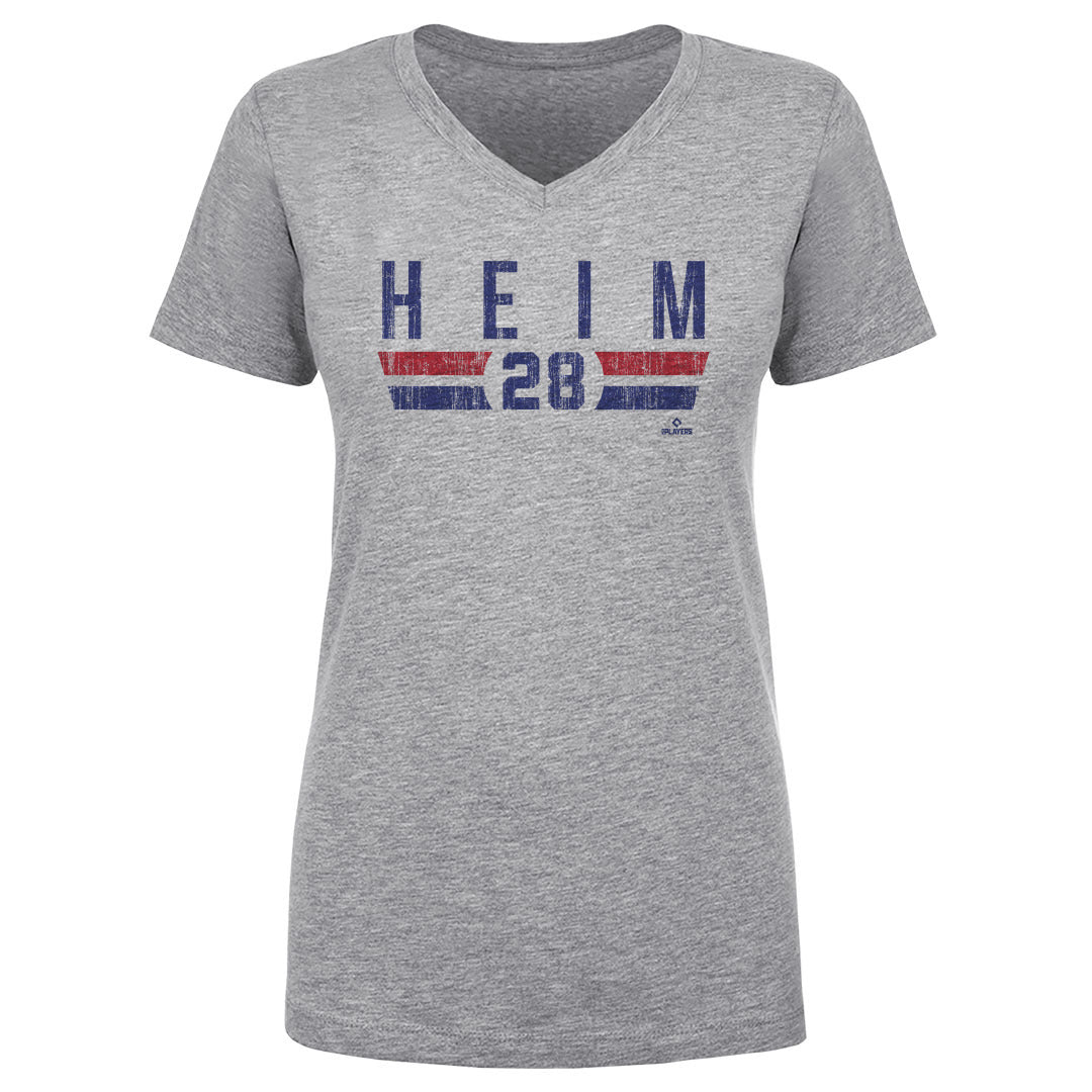 Jonah Heim Women&#39;s V-Neck T-Shirt | 500 LEVEL