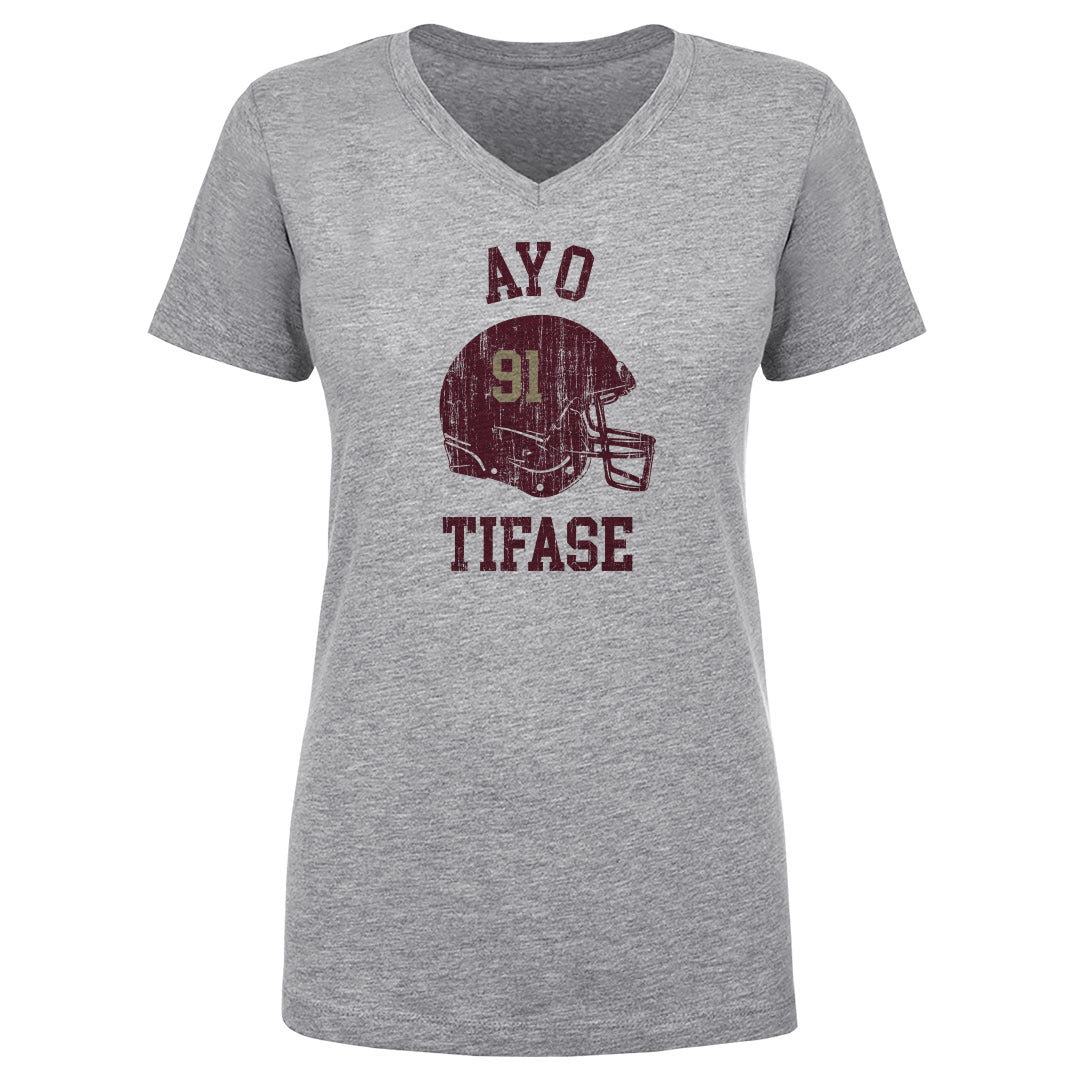 Ayo Tifase Women&#39;s V-Neck T-Shirt | 500 LEVEL