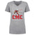 Christian McCaffrey Women's V-Neck T-Shirt | 500 LEVEL