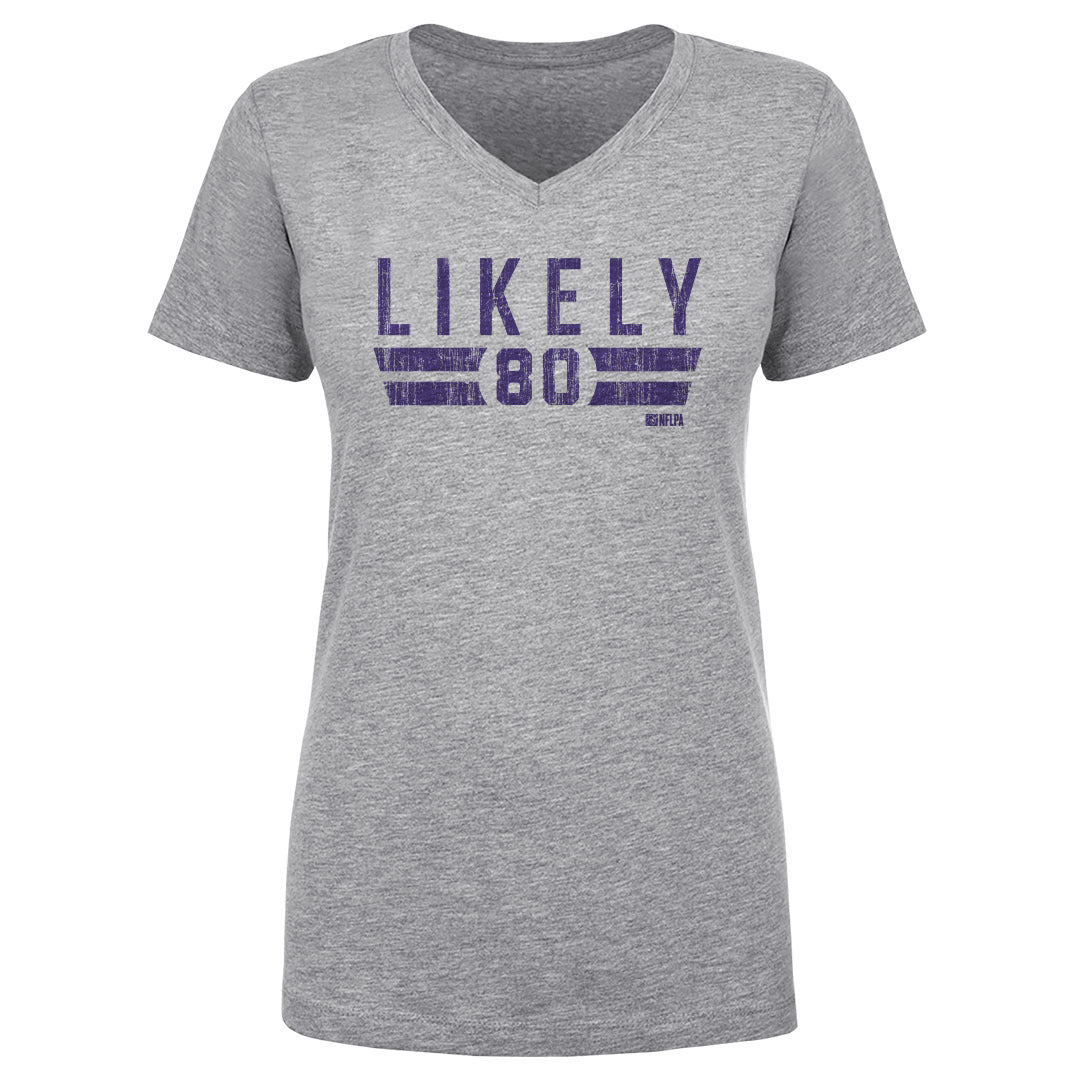 Isaiah Likely Women&#39;s V-Neck T-Shirt | 500 LEVEL