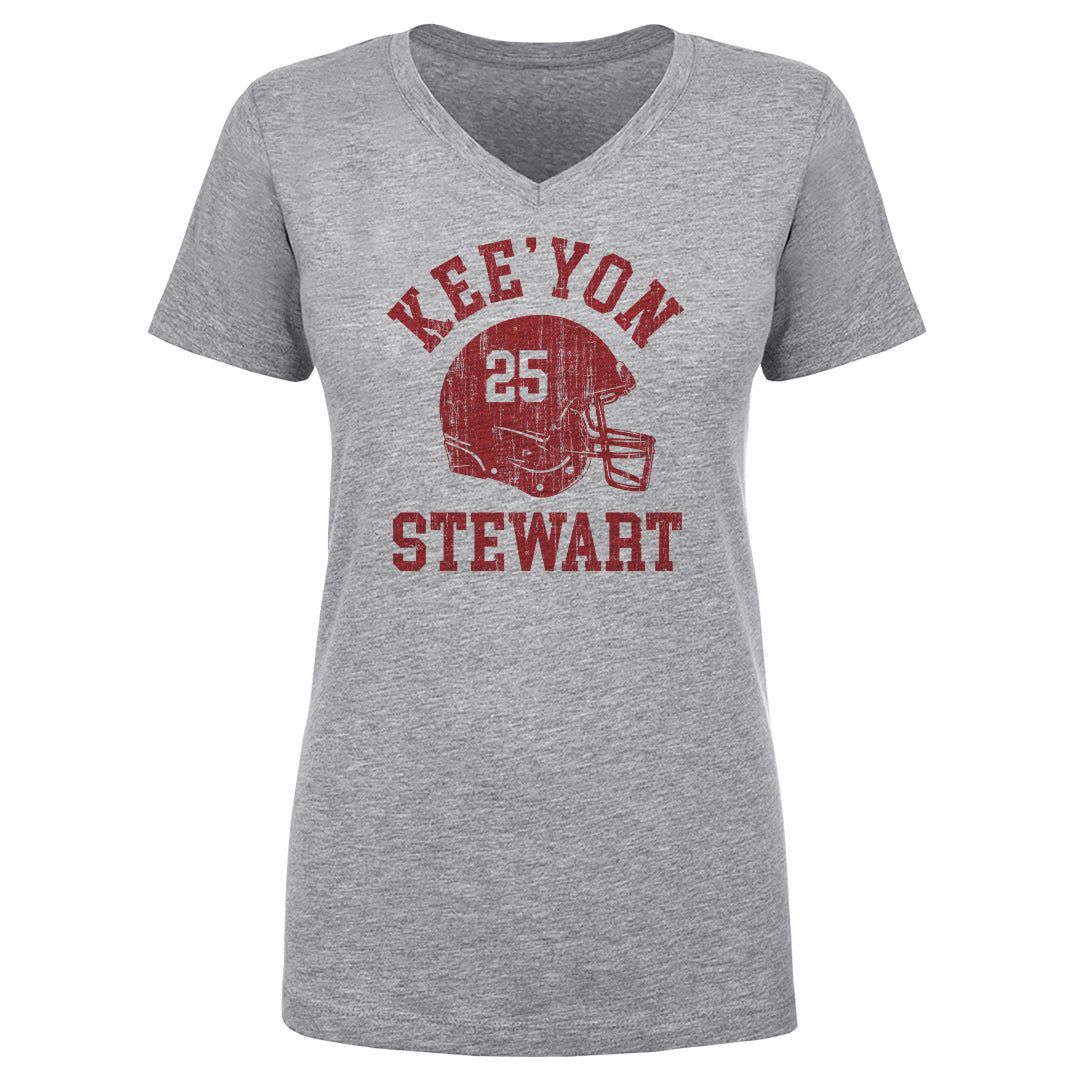 Kee&#39;yon Stewart Women&#39;s V-Neck T-Shirt | 500 LEVEL