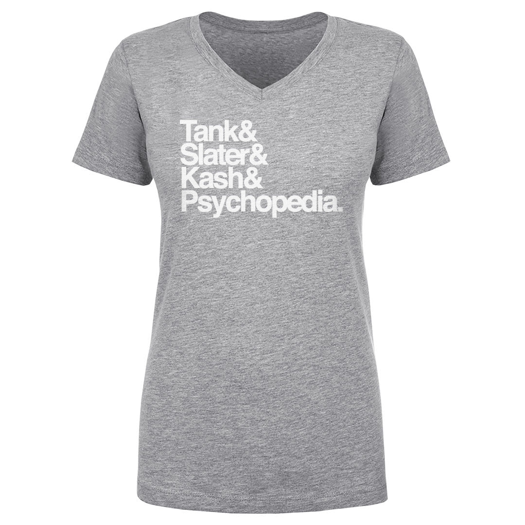 Psychopedia Women&#39;s V-Neck T-Shirt | 500 LEVEL