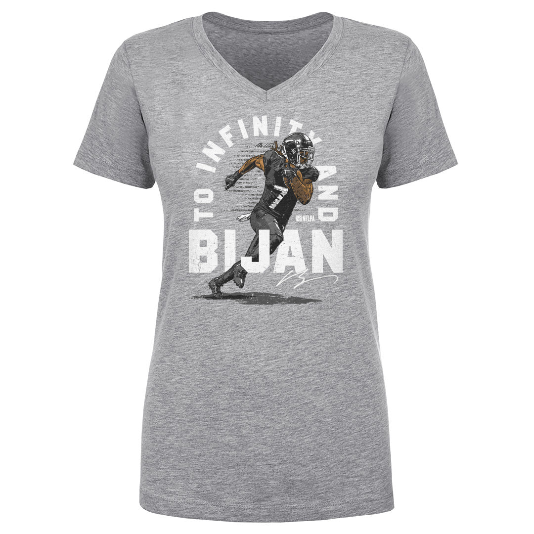 Bijan Robinson Women&#39;s V-Neck T-Shirt | 500 LEVEL