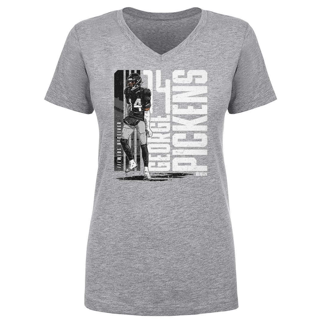 George Pickens Women&#39;s V-Neck T-Shirt | 500 LEVEL