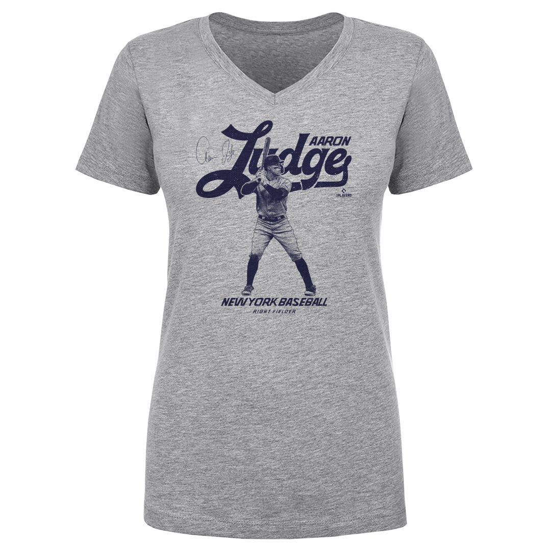 Aaron Judge Women&#39;s V-Neck T-Shirt | 500 LEVEL