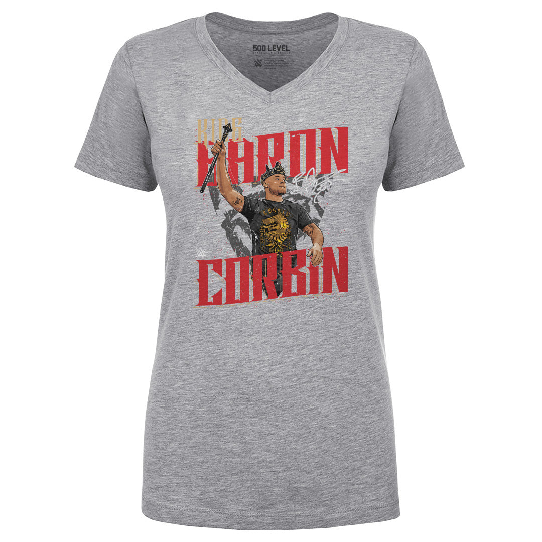 Baron Corbin Women&#39;s V-Neck T-Shirt | 500 LEVEL