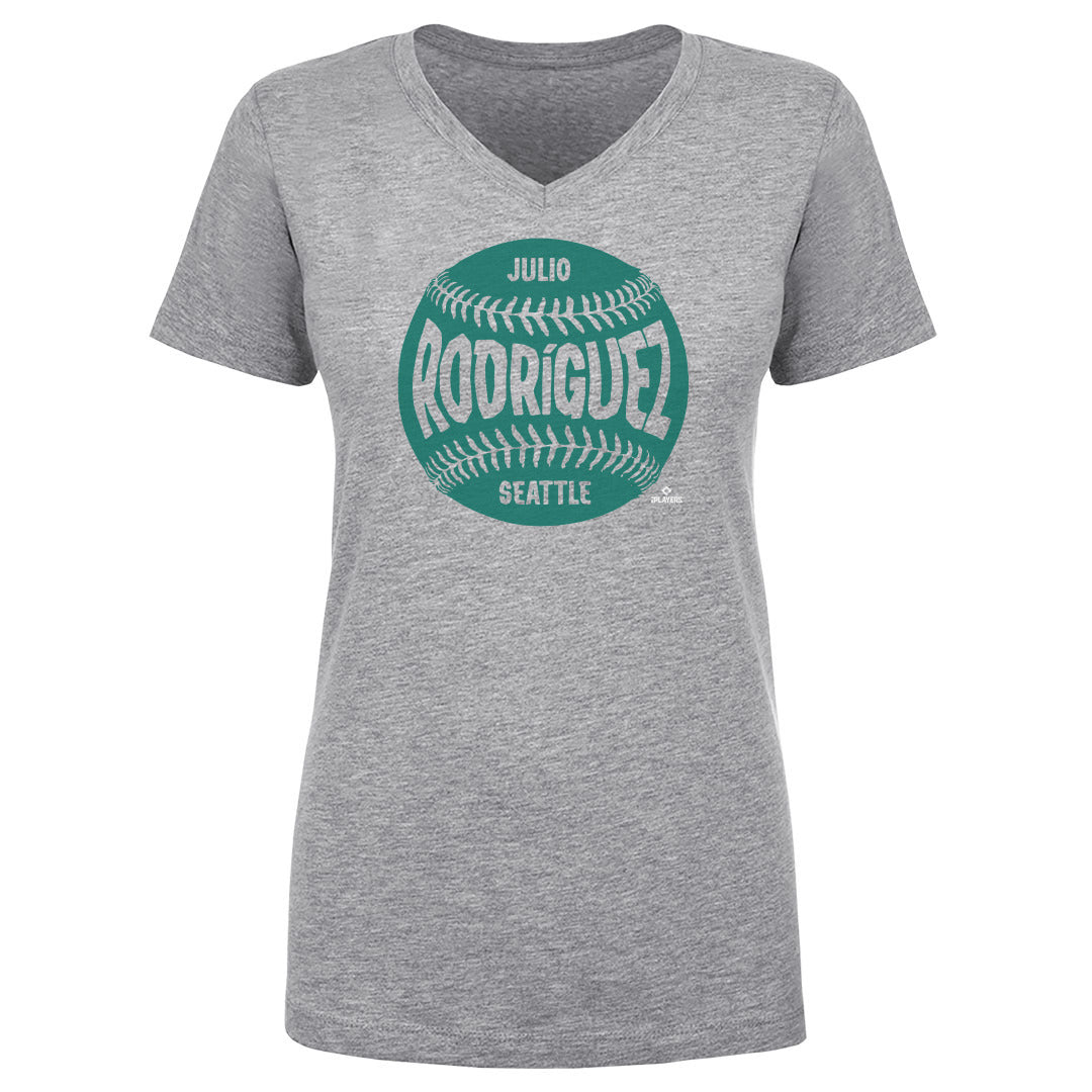 Julio Rodriguez Women&#39;s V-Neck T-Shirt | 500 LEVEL