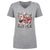 George Kittle Women's V-Neck T-Shirt | 500 LEVEL