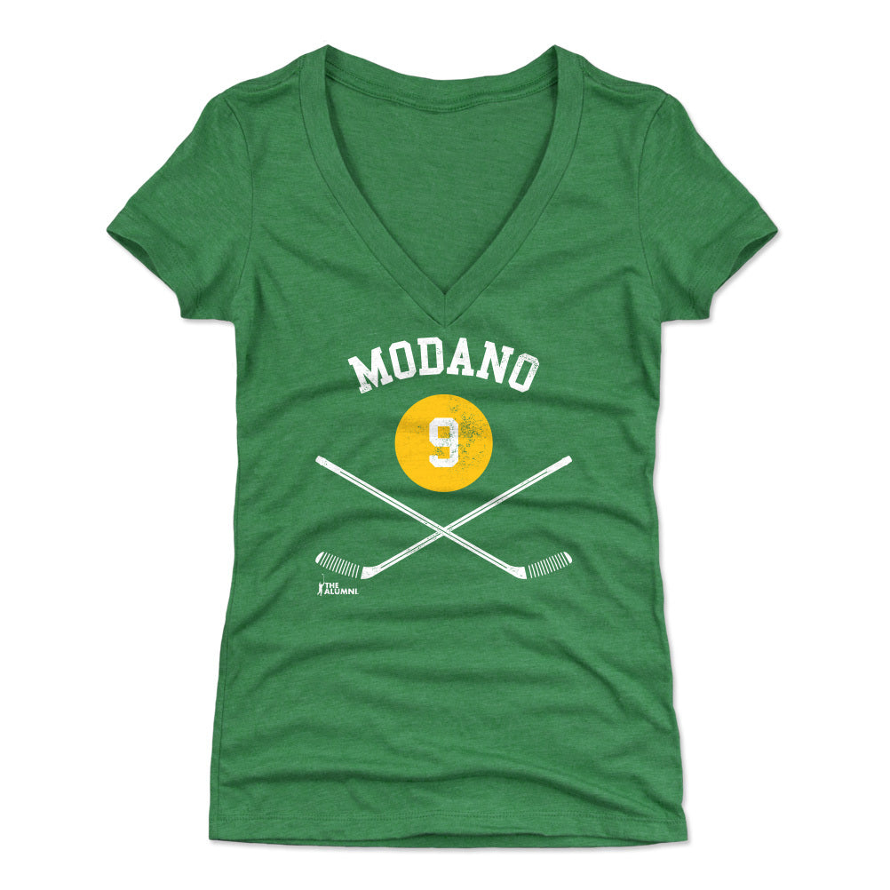 Mike Modano Women&#39;s V-Neck T-Shirt | 500 LEVEL