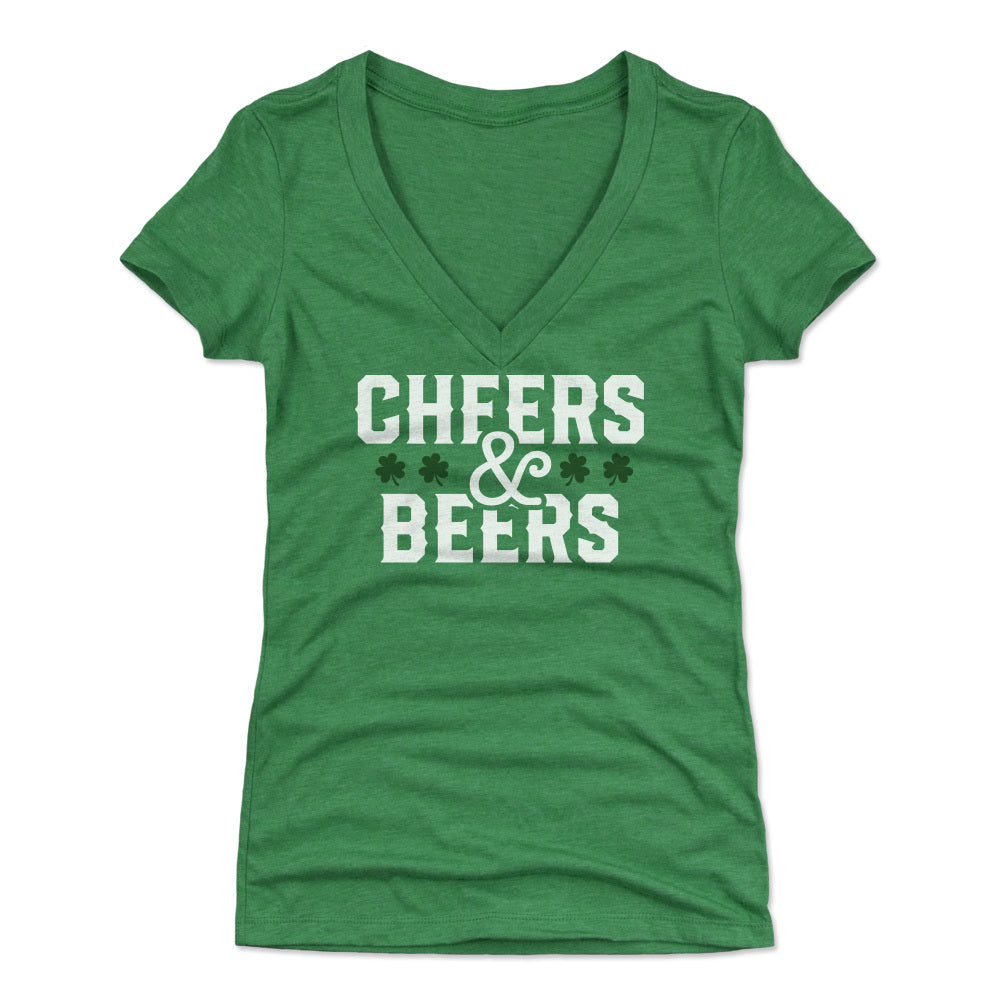 St. Patrick&#39;s Day Women&#39;s V-Neck T-Shirt | 500 LEVEL