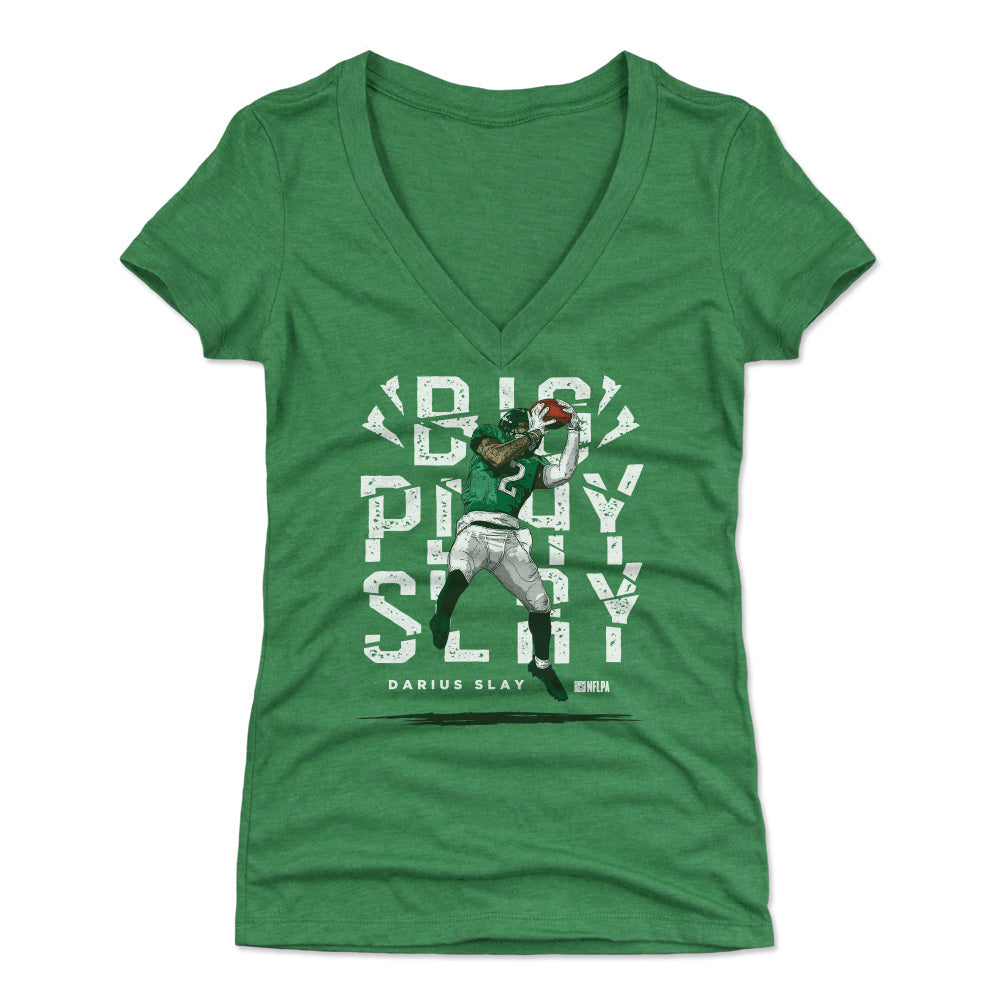 Darius Slay Jr. Women s T Shirt Philadelphia Football Women s V Neck T Shirt 500 Level 500 LEVEL