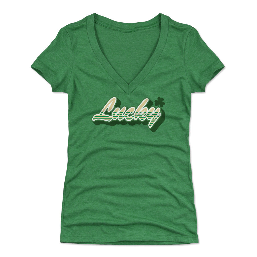 St. Patrick&#39;s Day Women&#39;s V-Neck T-Shirt | 500 LEVEL