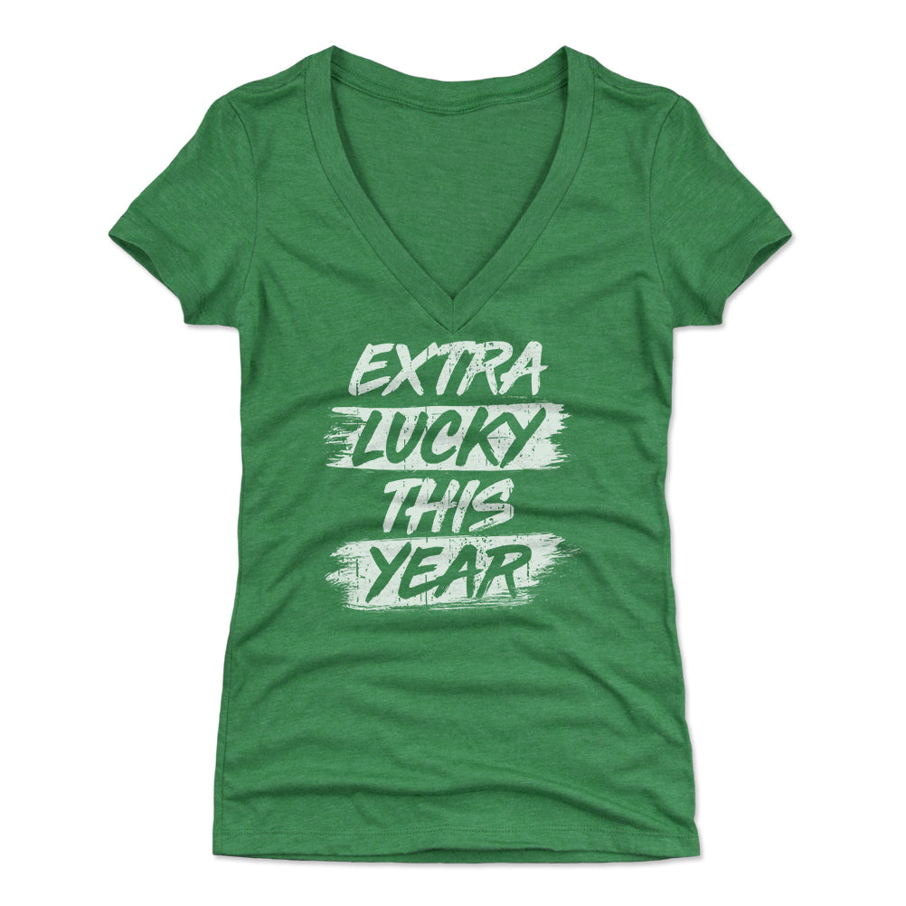 St. Patrick&#39;s Day Women&#39;s V-Neck T-Shirt | 500 LEVEL