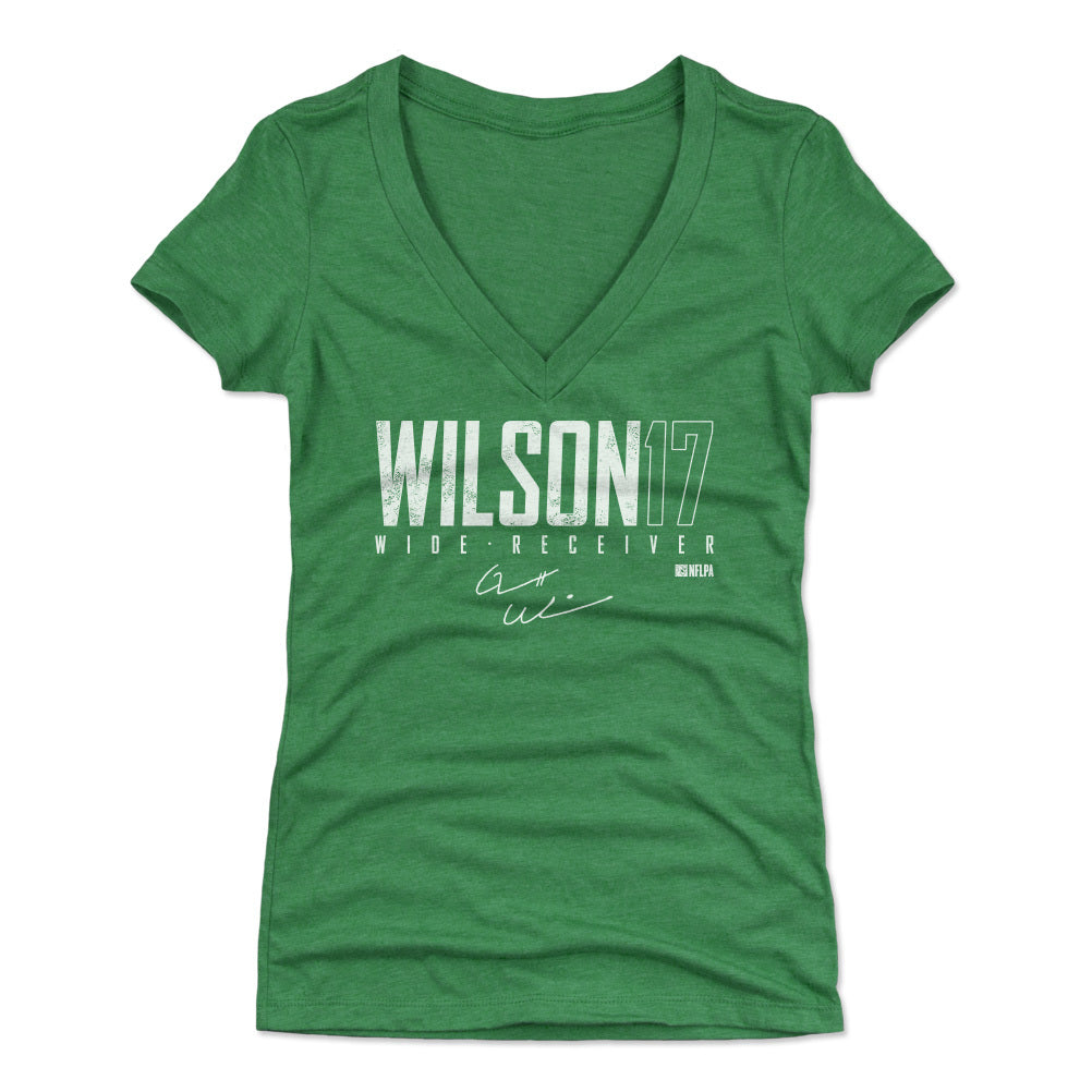 Garrett Wilson Women&#39;s V-Neck T-Shirt | 500 LEVEL