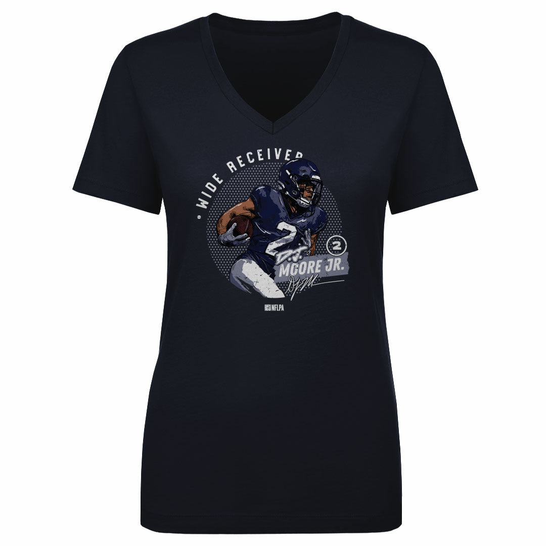 D.J. Moore Women&#39;s V-Neck T-Shirt | 500 LEVEL