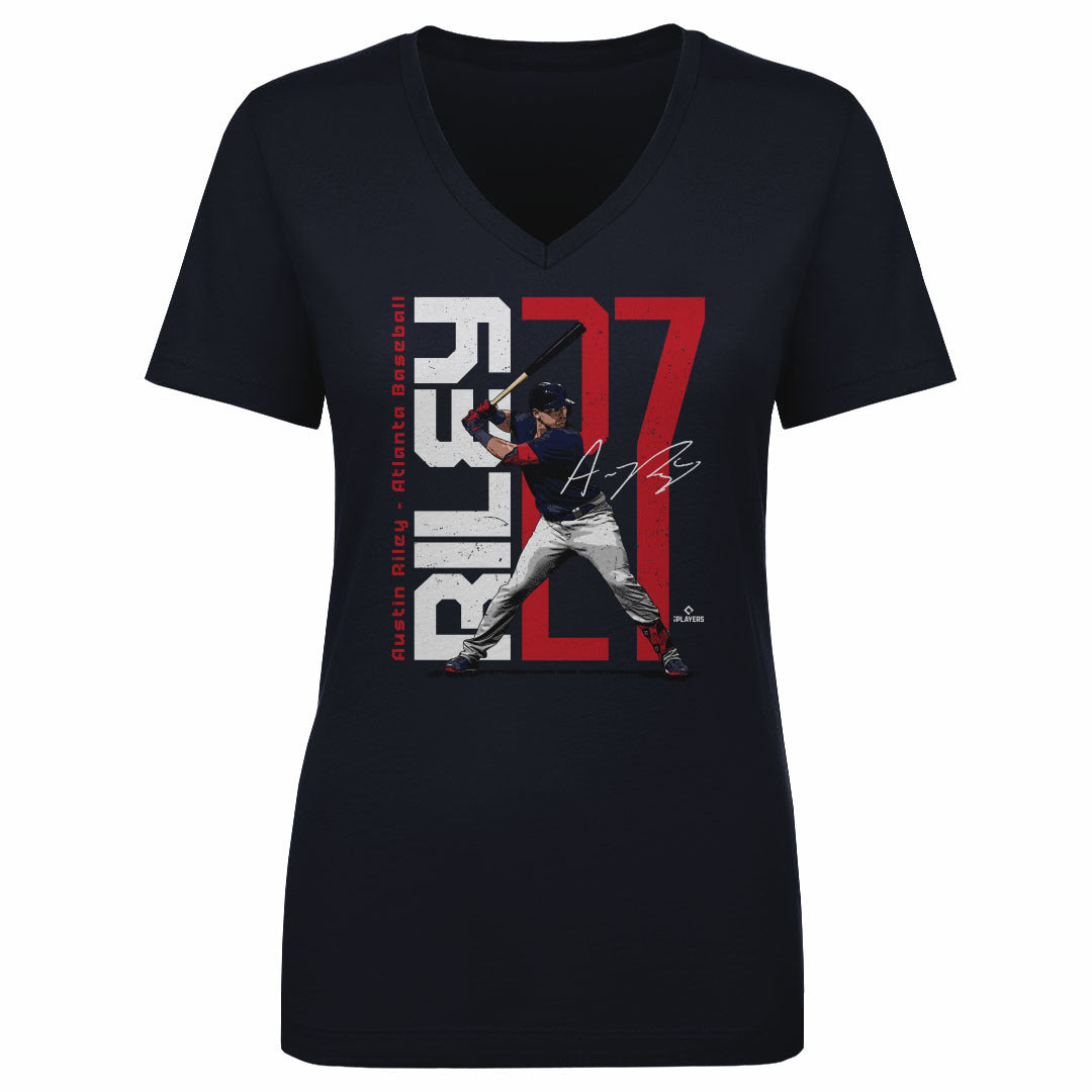 Austin Riley Women&#39;s V-Neck T-Shirt | 500 LEVEL