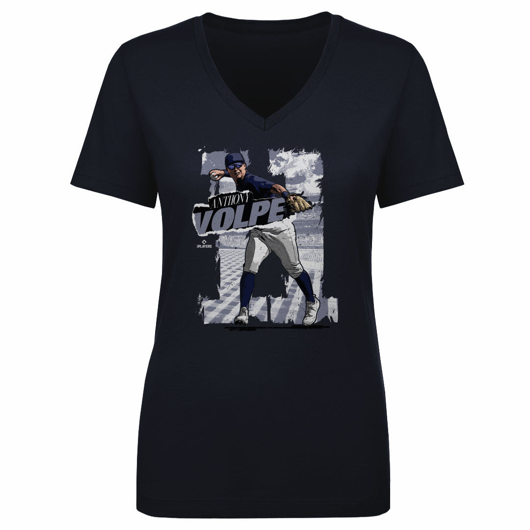 Anthony Volpe Women&#39;s V-Neck T-Shirt | 500 LEVEL