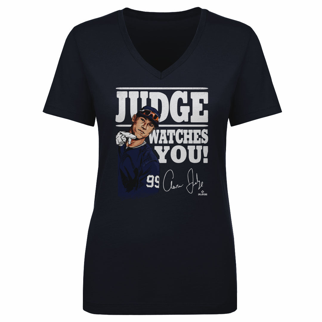 Aaron Judge Women&#39;s V-Neck T-Shirt | 500 LEVEL