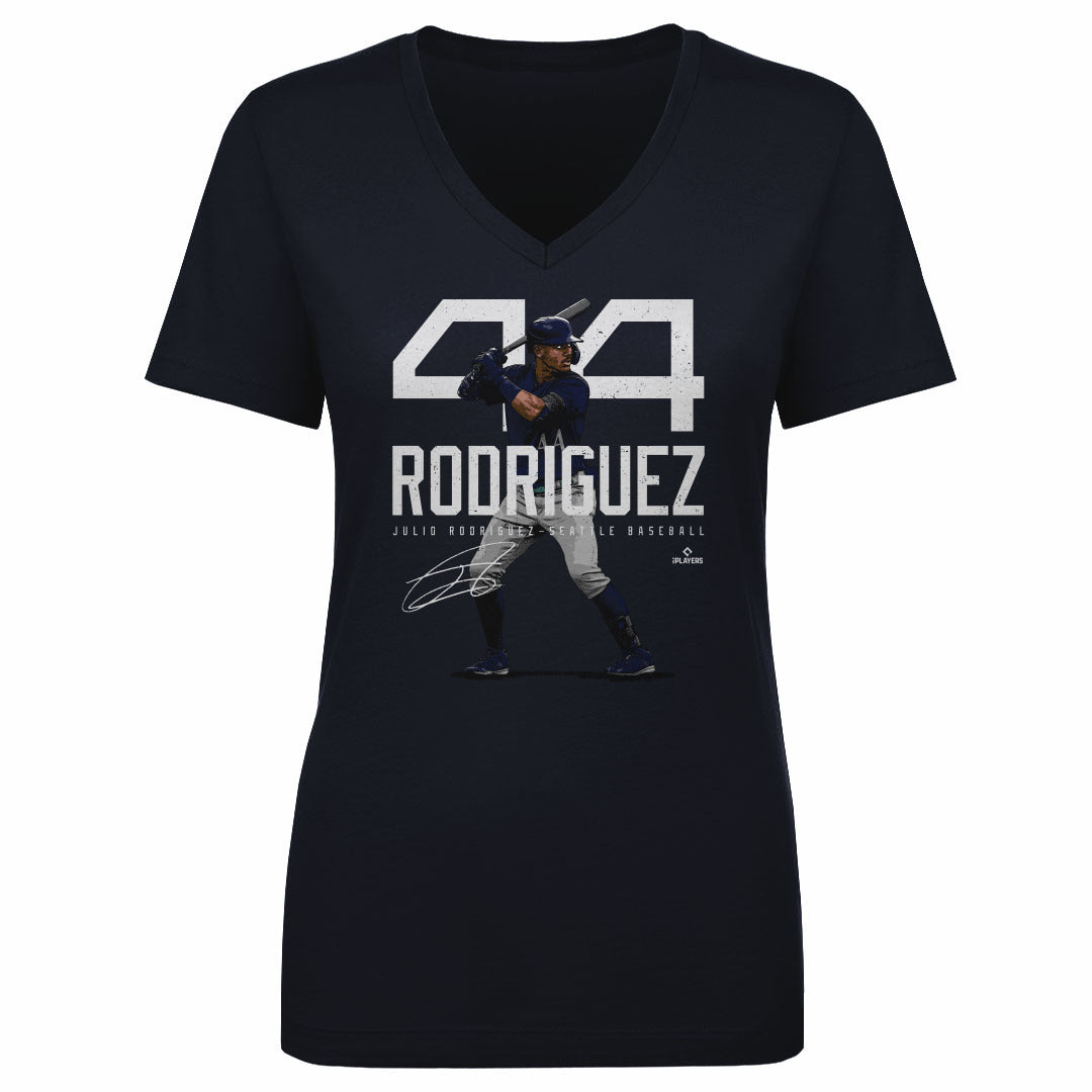 Julio Rodriguez Women&#39;s V-Neck T-Shirt | 500 LEVEL