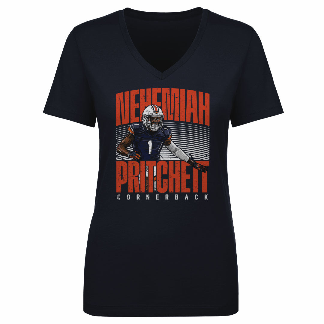 Nehemiah Pritchett Women&#39;s V-Neck T-Shirt | 500 LEVEL