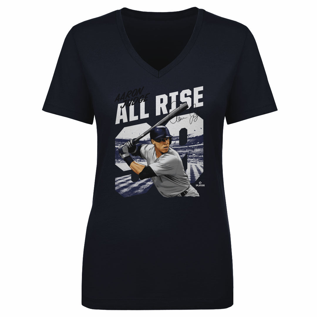 Aaron Judge Women&#39;s V-Neck T-Shirt | 500 LEVEL