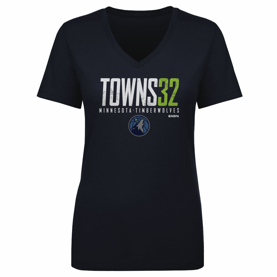 Karl-Anthony Towns Women&#39;s V-Neck T-Shirt | 500 LEVEL